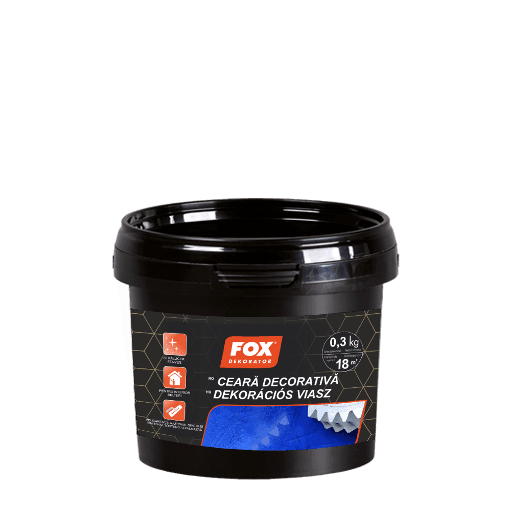 Ambalajul produsului Ceară Decorativă de la Fox Dekorator