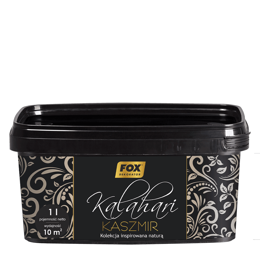 Ambalajul produsului Kalahari Kaszmir — Fox Dekorator