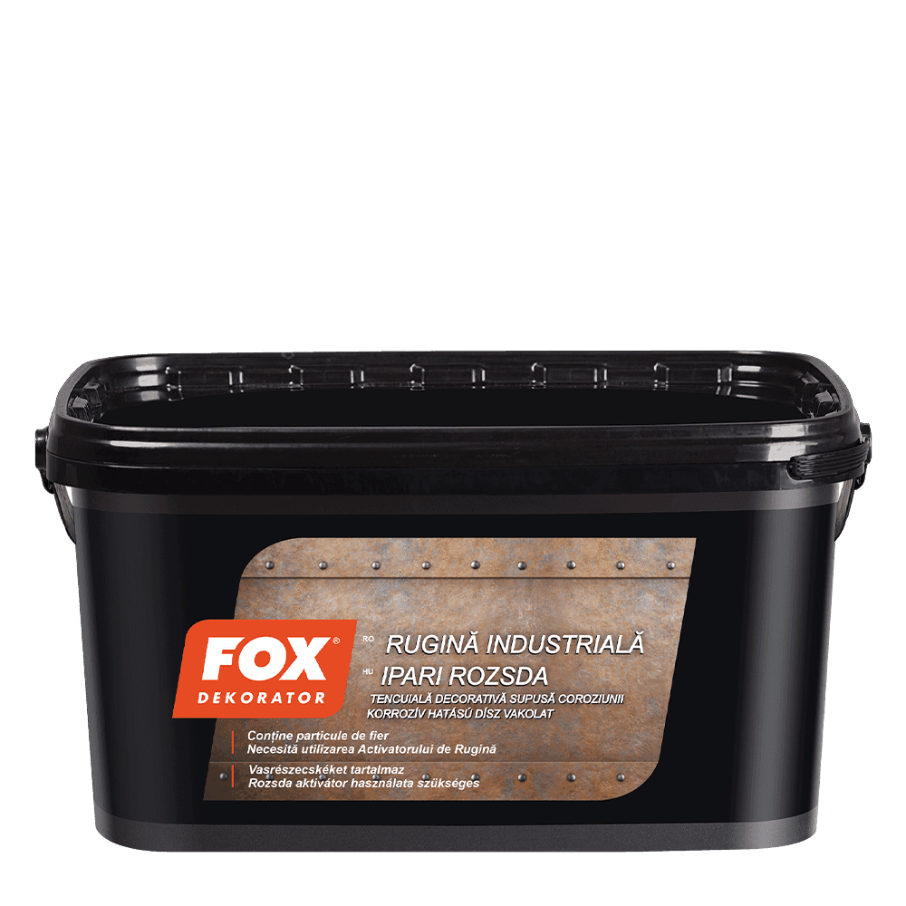 Ambalajul produsului Rugina Industriala — Fox Dekorator